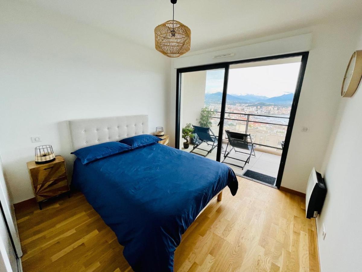 Ajaccio T2 Grand Standing Neuf Vue Mer Centre-Ville & Plages Екстериор снимка