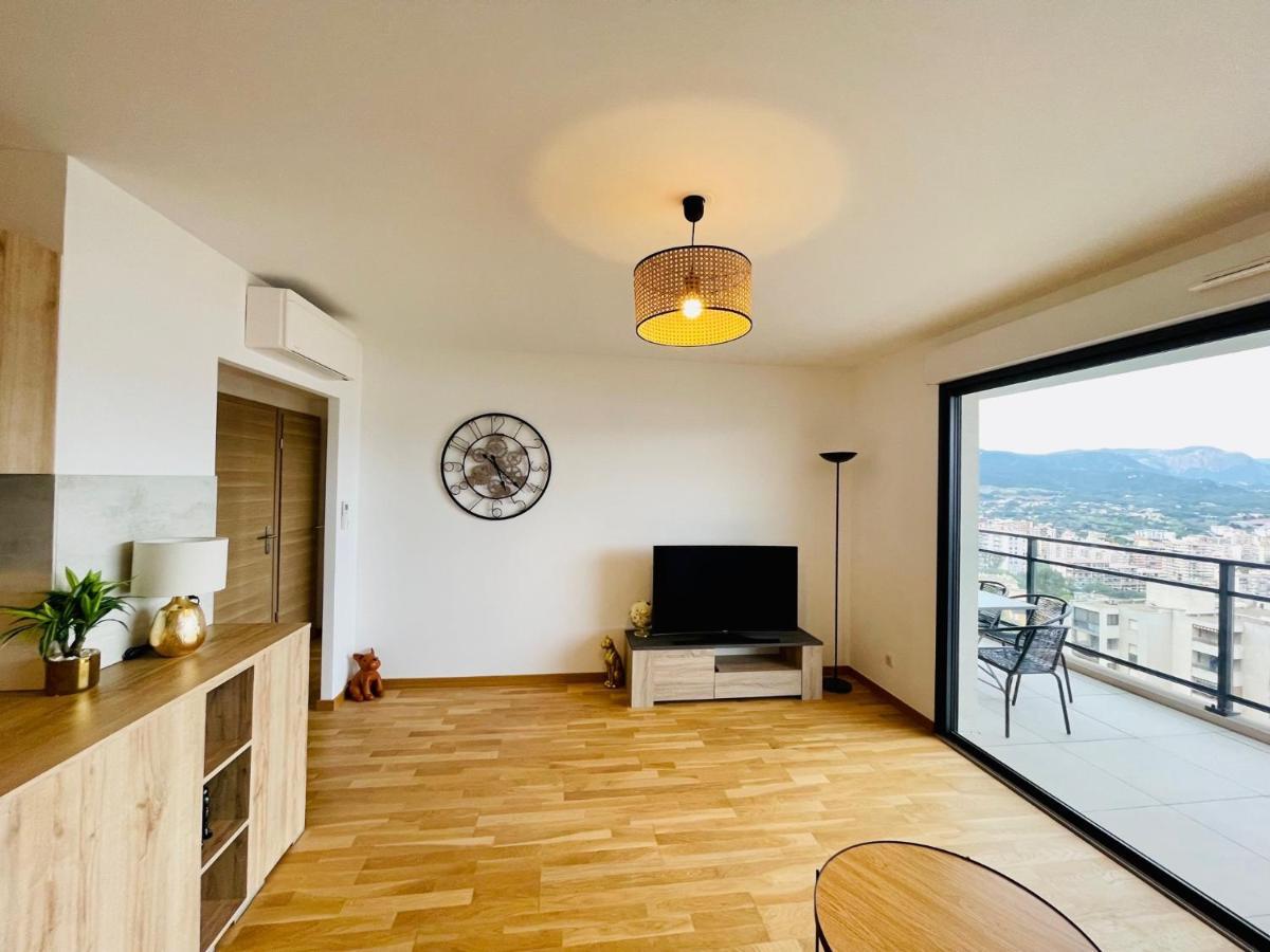 Ajaccio T2 Grand Standing Neuf Vue Mer Centre-Ville & Plages Екстериор снимка